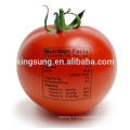 Autocollant d&#39;étiquette d&#39;emballage de fait de nutrition de nourriture organique colorée faite sur commande
